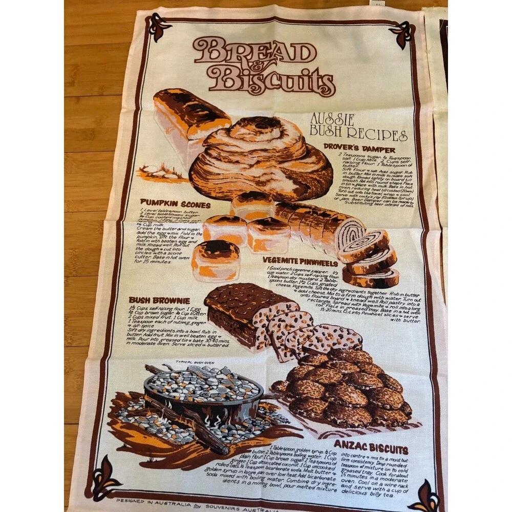 Australian Tea Towels used good